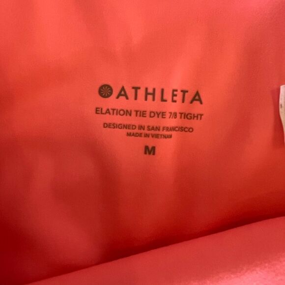 ATHLETA ELATION TIE DYE 7/8 TIGHT - Picture 2 of 5